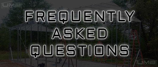 frequently asked questions about metal buildings - Universal Metal Buildings